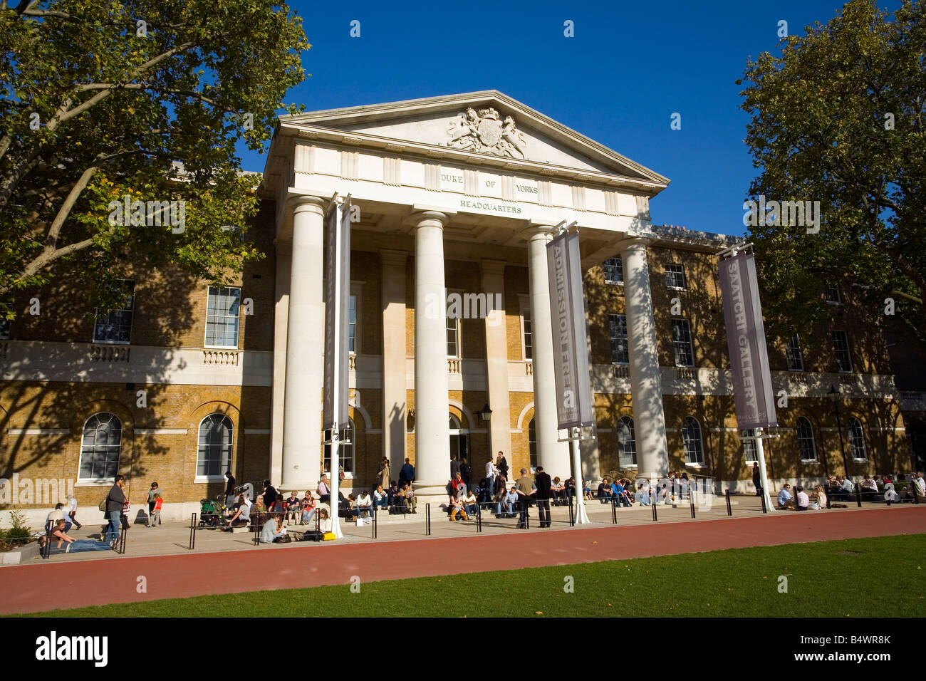 The New Saatchi Art Gallery in Chelsea London Stock Photo