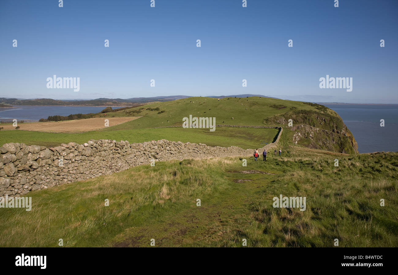 The coastline between Rascarrel and Balcary in south west Scotland ...