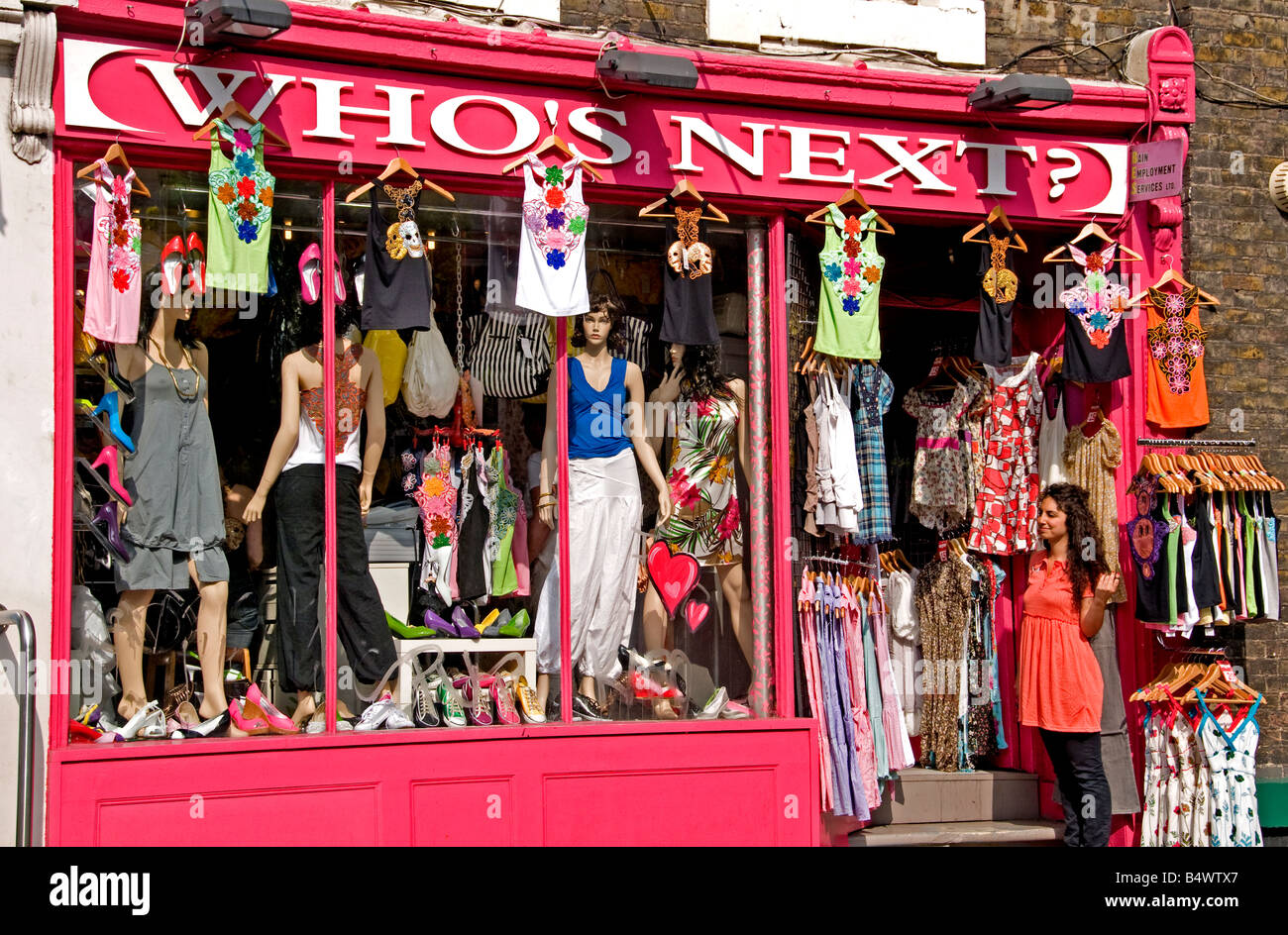 Portobello Road Market Notting Hill London Stock Photo Alamy
