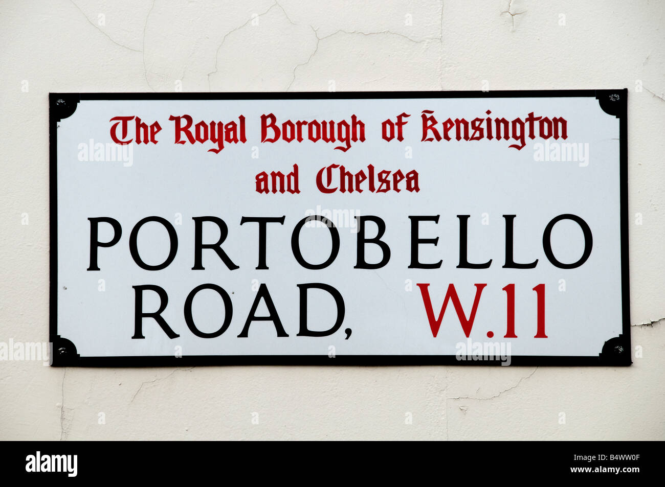 Portobello Road Market Notting Hill London Stock Photo Alamy