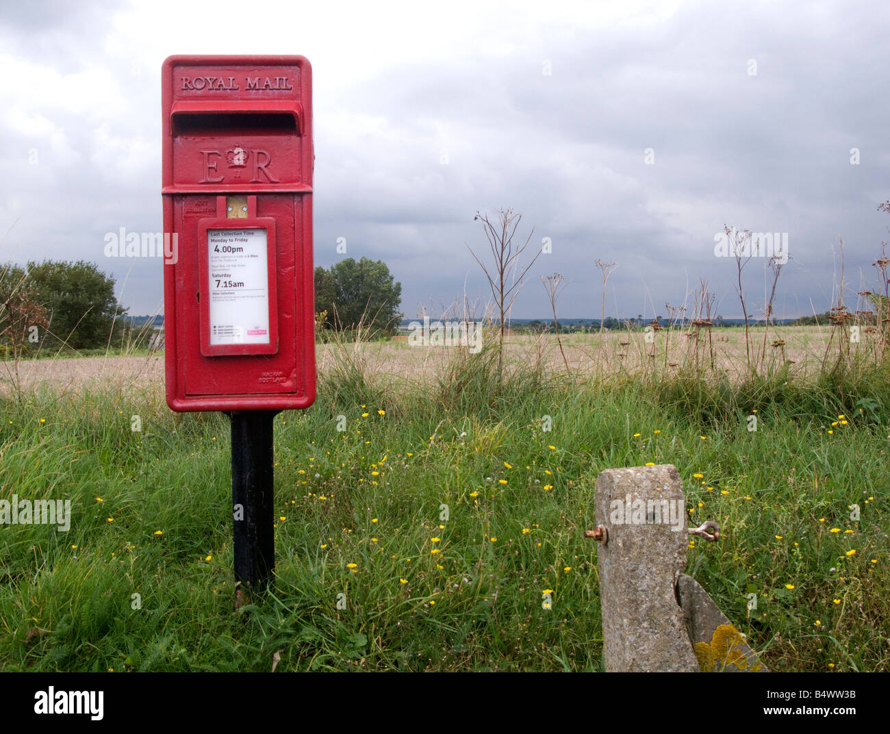 Rural post box Stock Photo Alamy