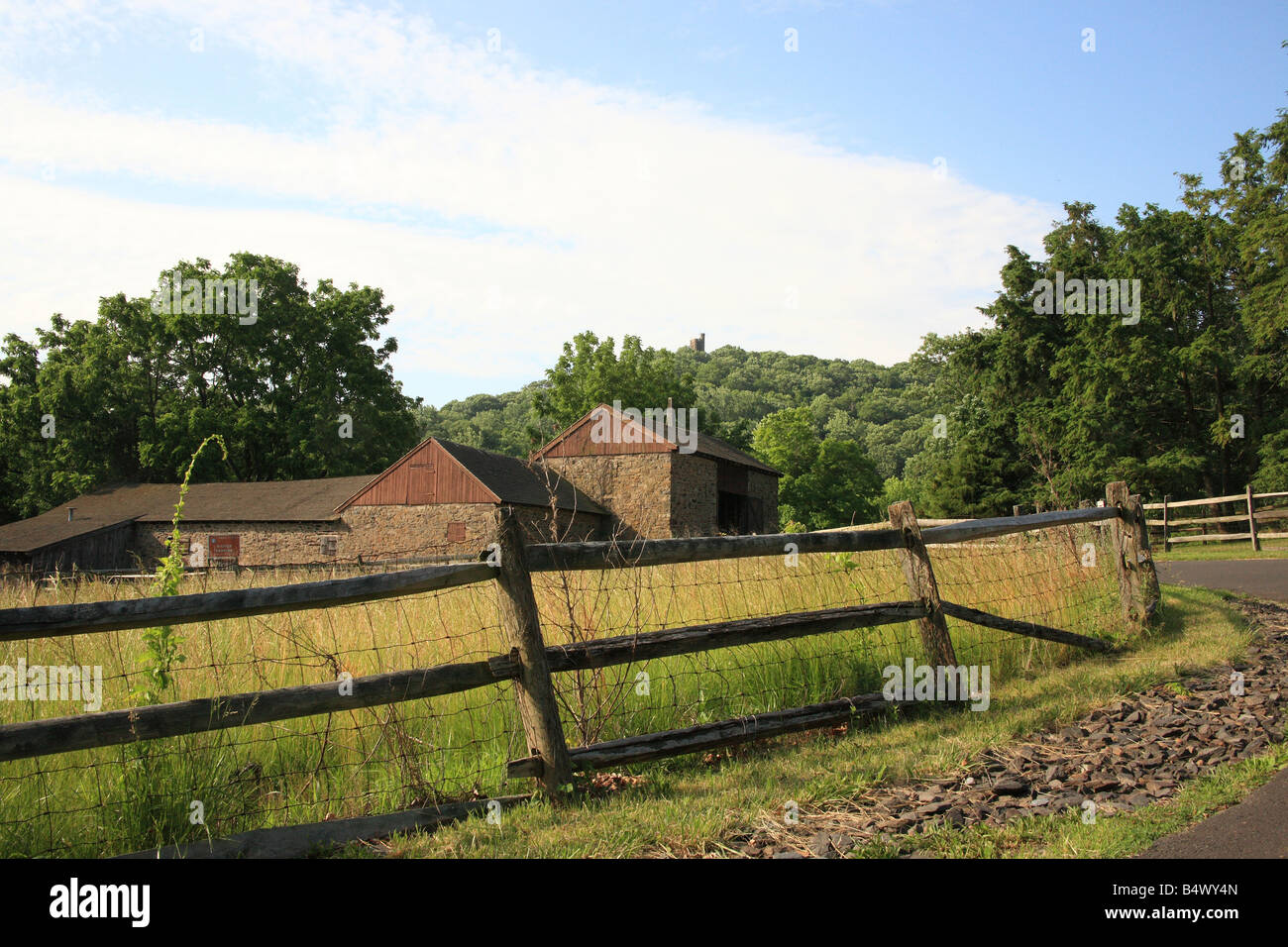 Neeley Farm in Bucks County Stock Photo Alamy