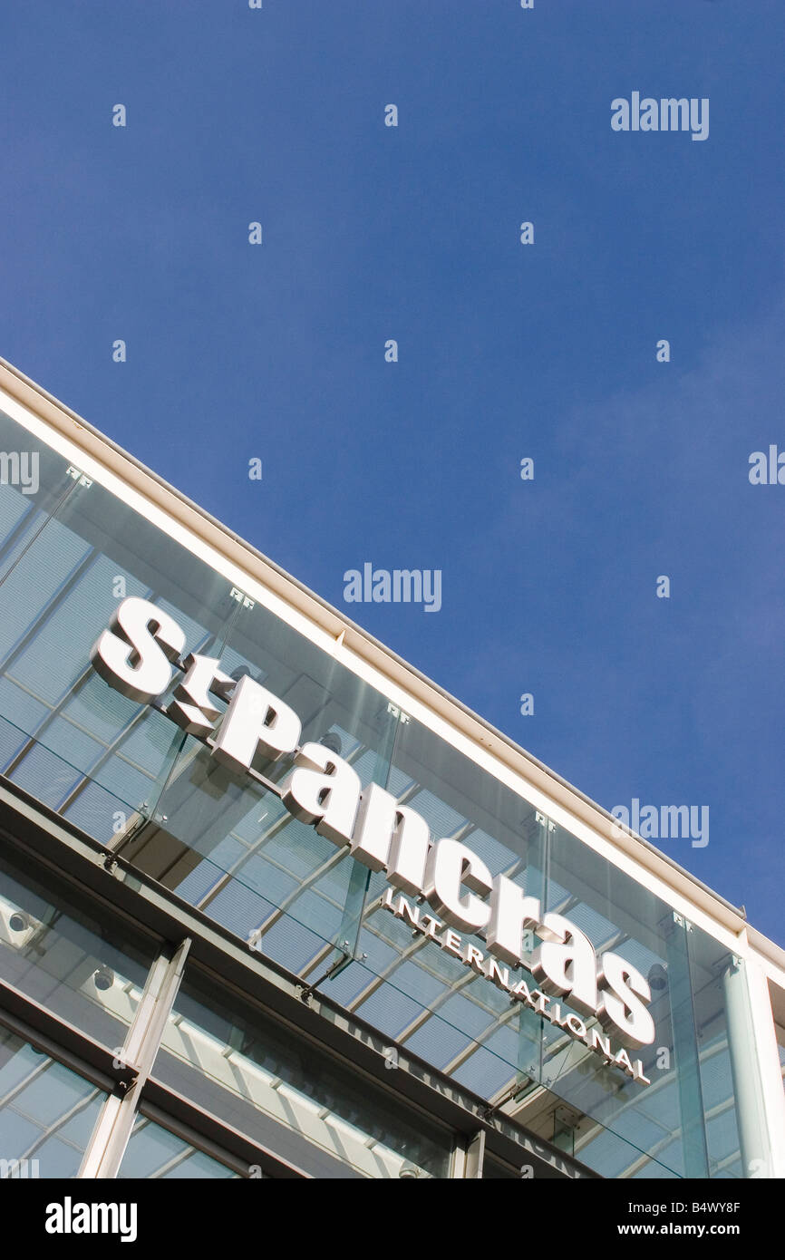 St Pancras International Stock Photo