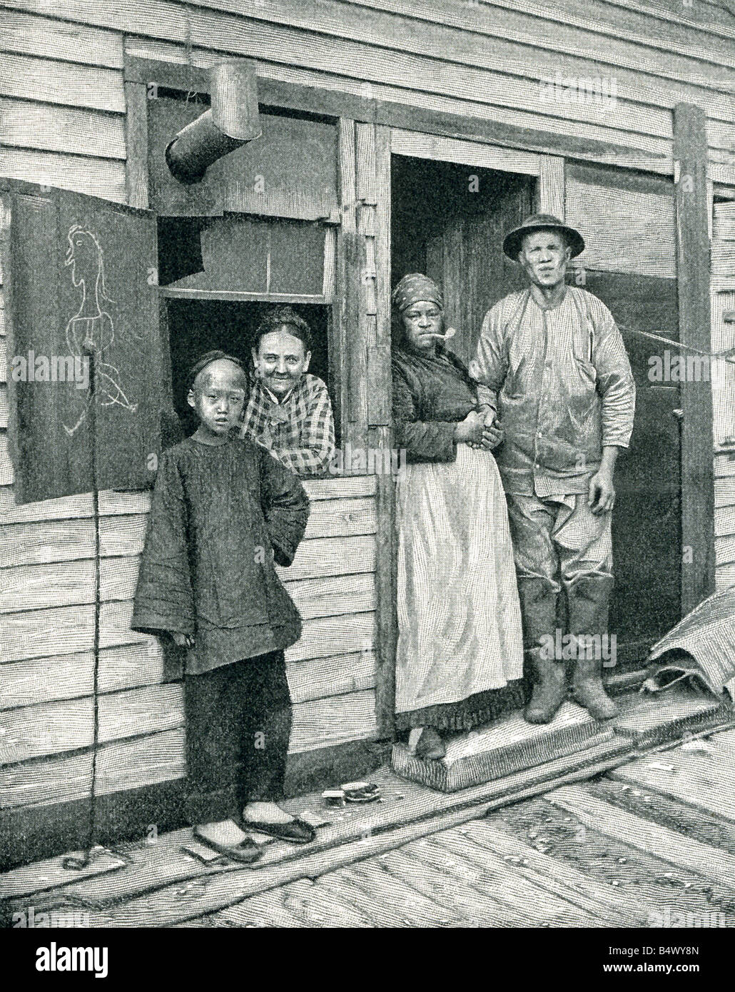 Chinese immigrants san francisco hi-res stock photography and images ...