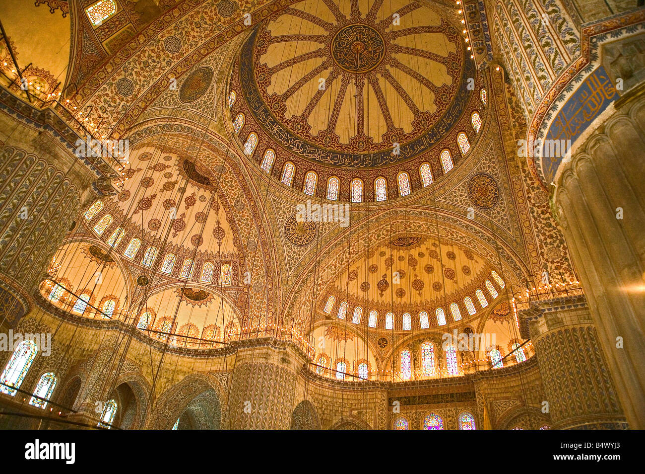 Blaue Moschee in Istanbul Stock Photo