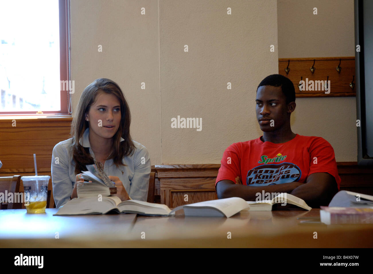 Yale summer school english class discussion stock photo alamy