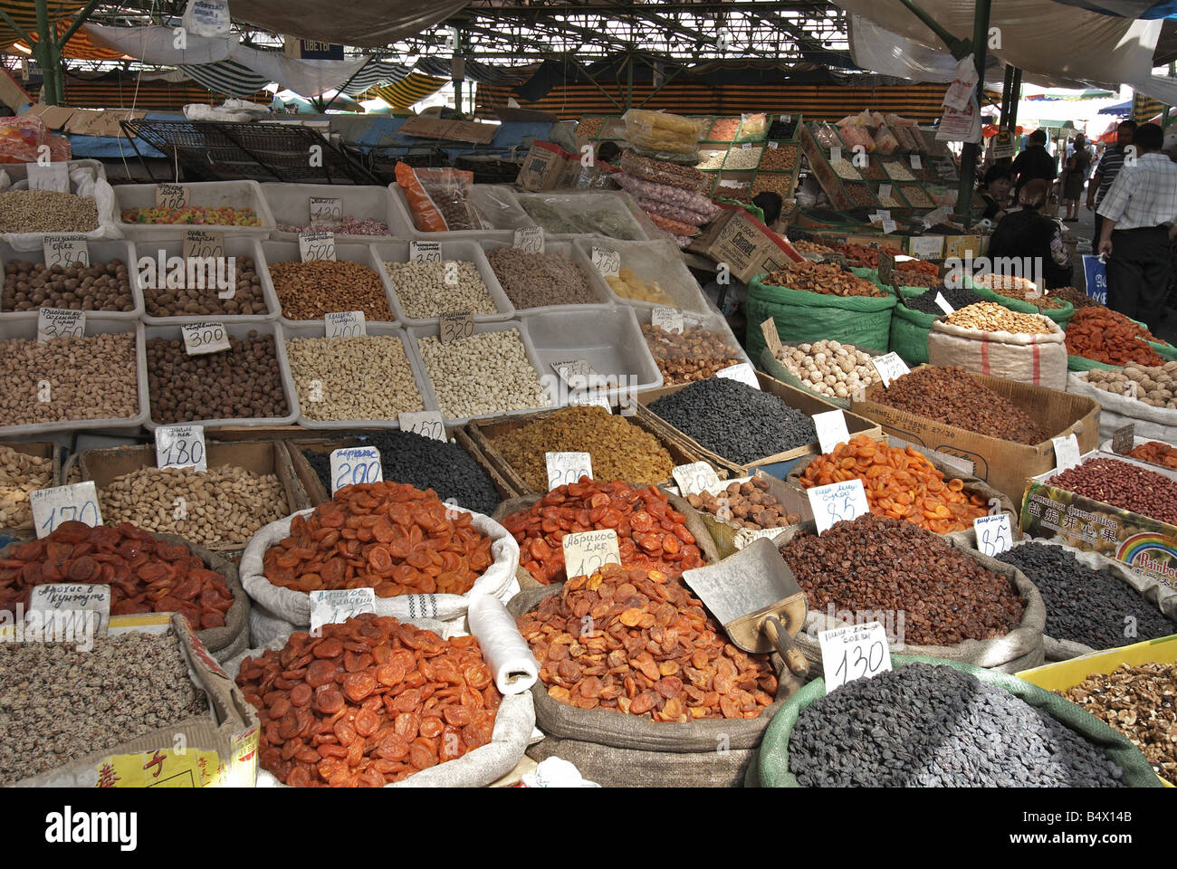 osh market bishkek kyrgystan Stock Photo