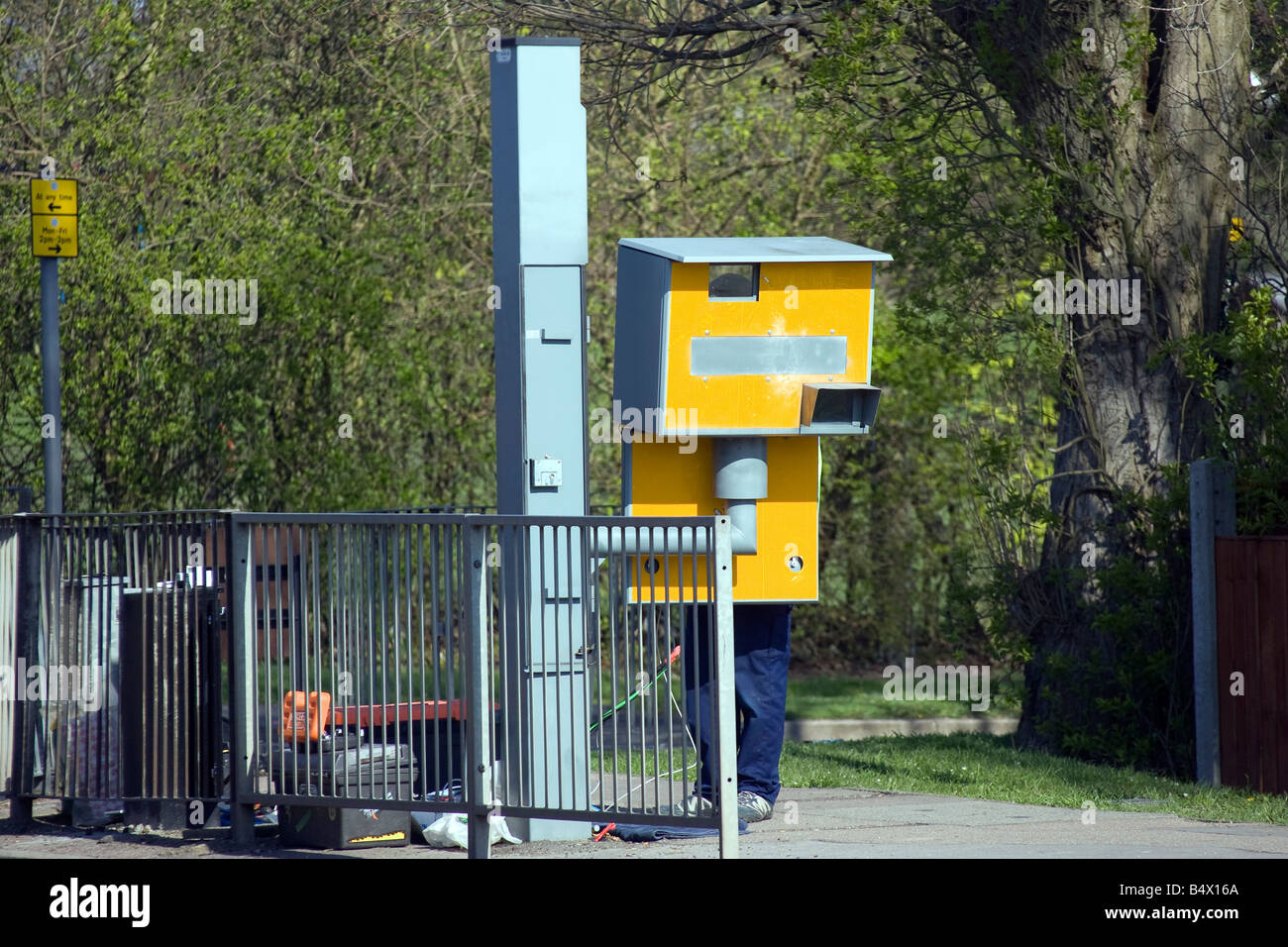 Gatso Speed Camera Stock Photo