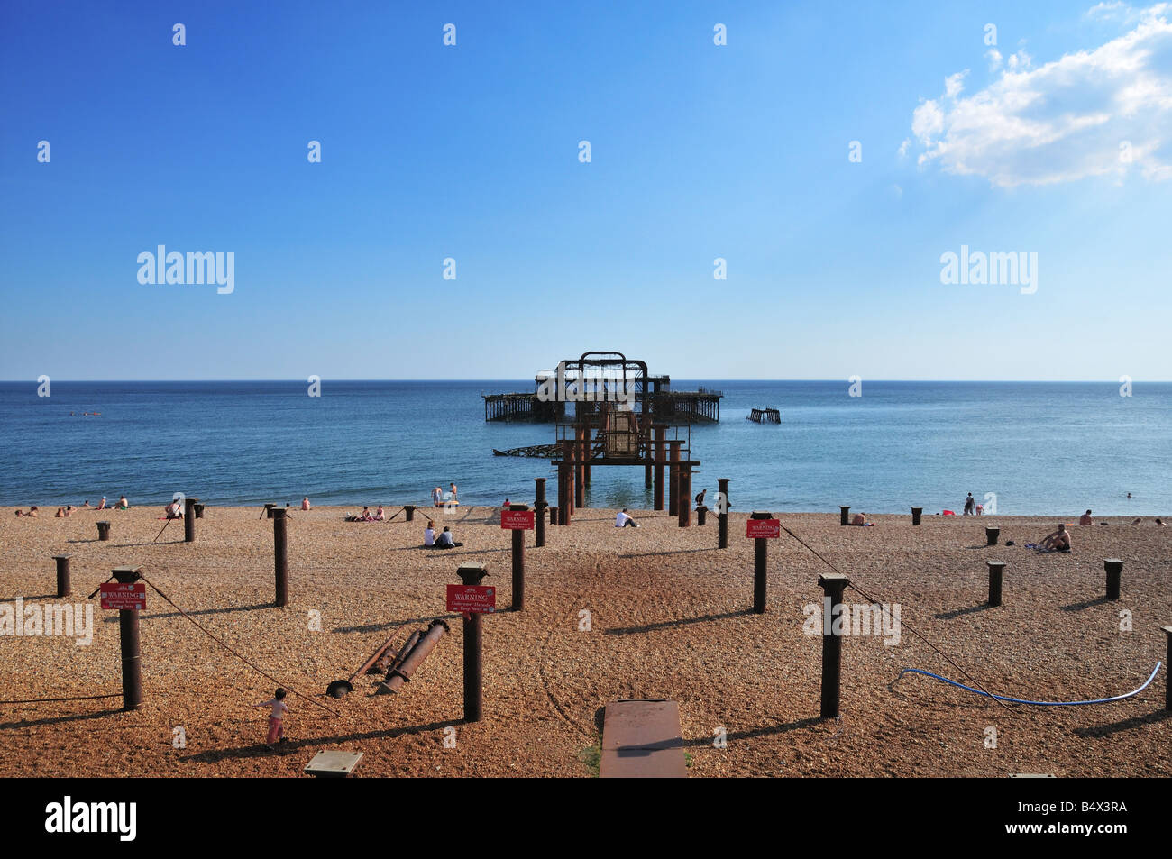 The West Pier, Hove, East Sussex, England Stock Photo Alamy