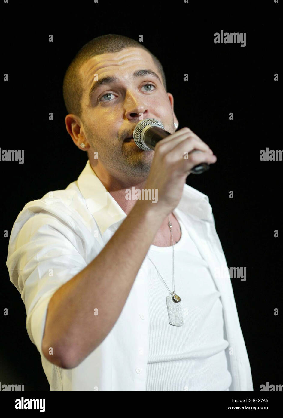 X Factor Winner Shayne Ward At The X Factor Concert In Manchester