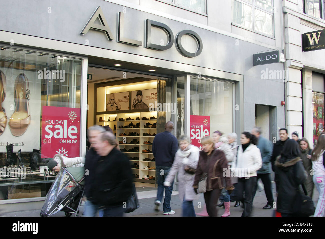 December 2005 Aldo shoe store 