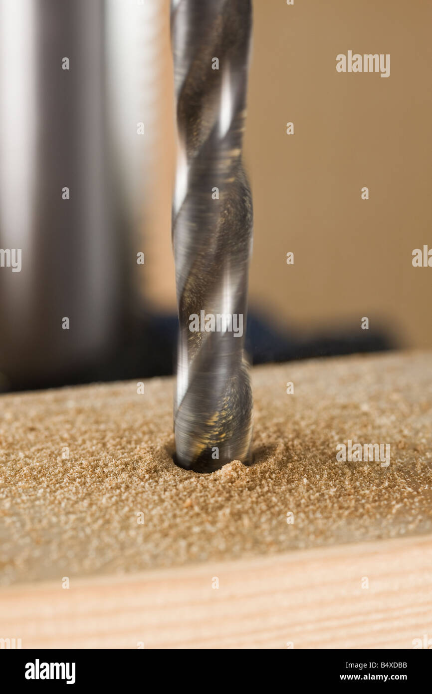 Close up of drill bit Stock Photo - Alamy