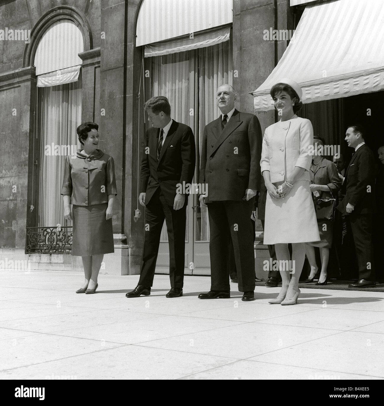 The de Gaulles The Kennedys during the American President s 1961 spring ...