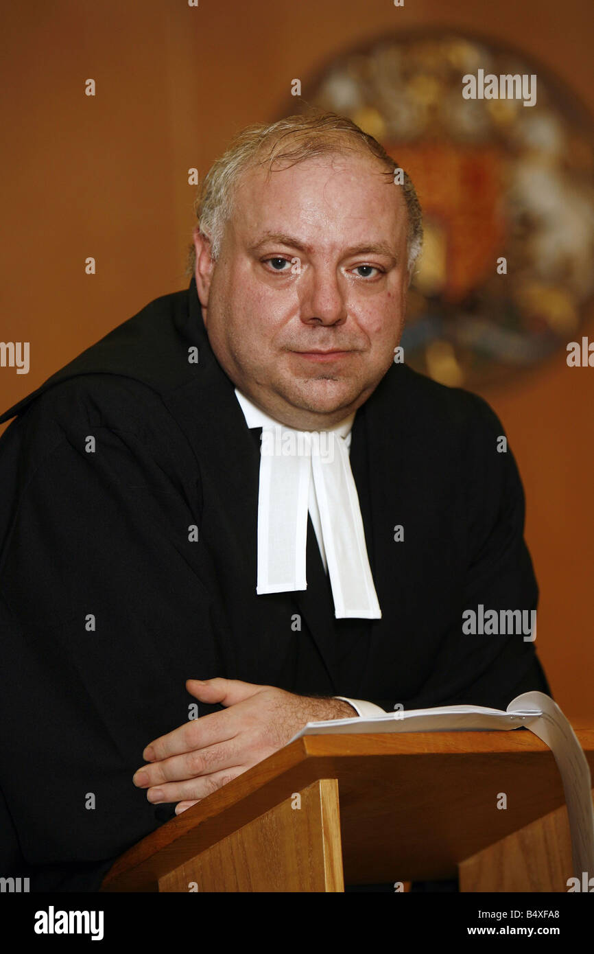 Colin Davies chief prosecutor at the CPS in Liverpool has been praised for his prosecution of the two men convicted of the murder of Anthony Walker which hit the headlines in 2005 October 2006 Stock Photo