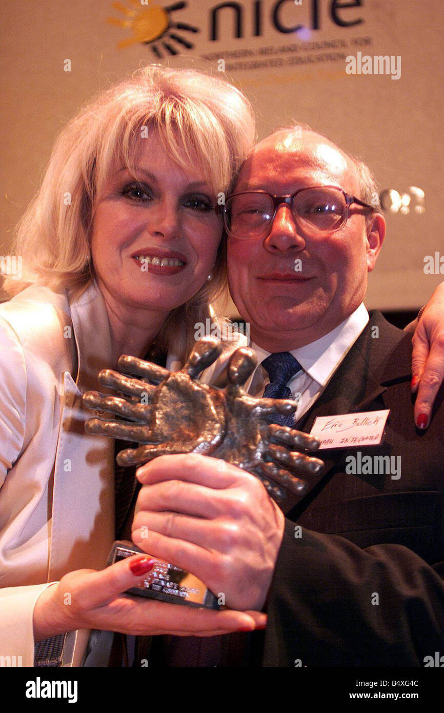 Integrated Education Awards At The Waterfront Hall Feb 02 Joanna Lumley