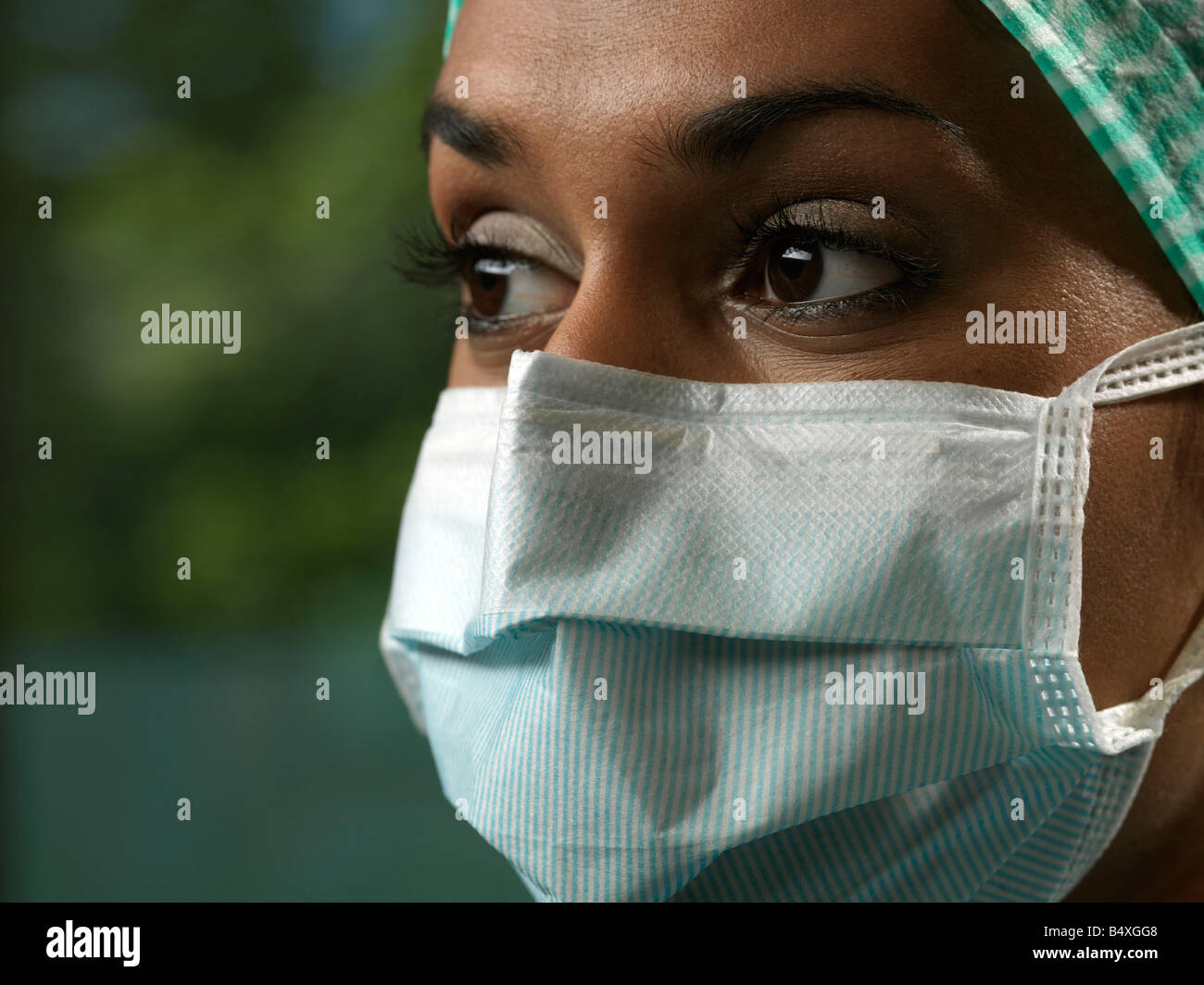 Portrait of a nurse Stock Photo