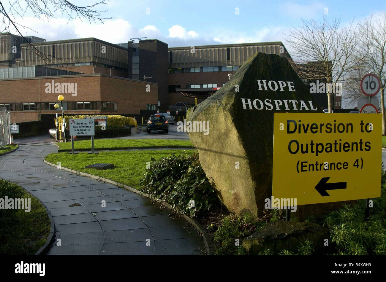 Manchester Hope Hospital January 2007 Stock Photo Alamy