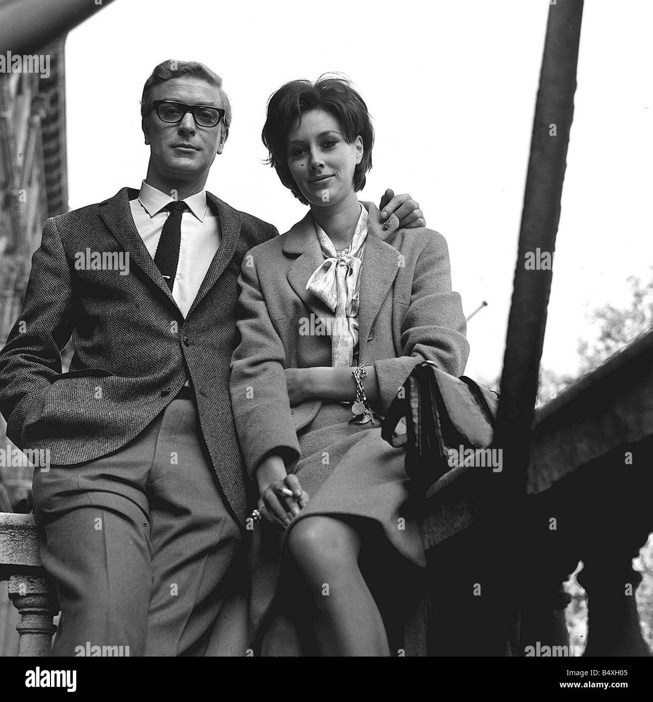 Michael Caine and Sue Lloyd stars of Ipcress file 1964 Stock Photo