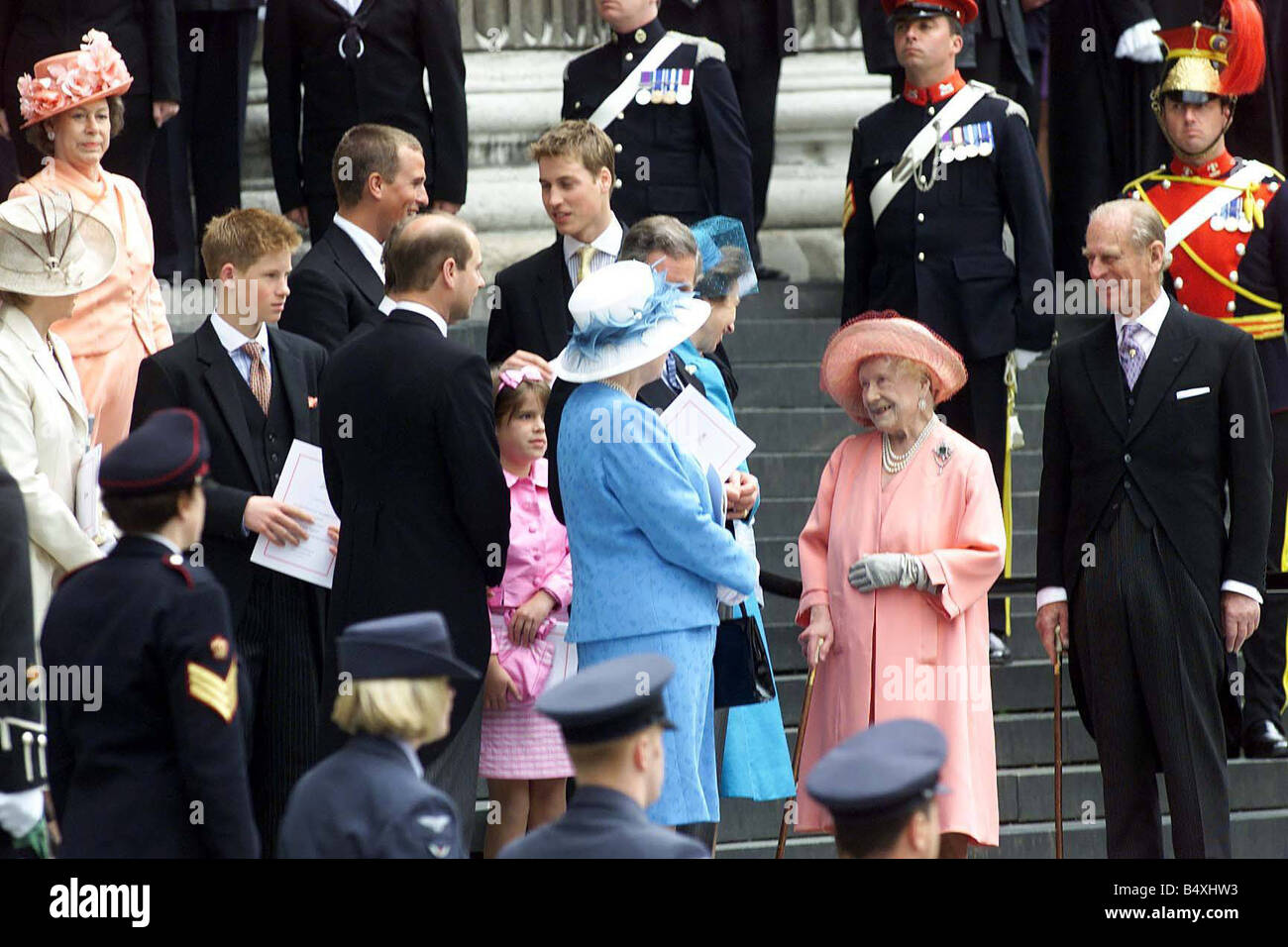 Queen Mother 100 Thanksgiving Service St Pauls Cathedral July 2000 The