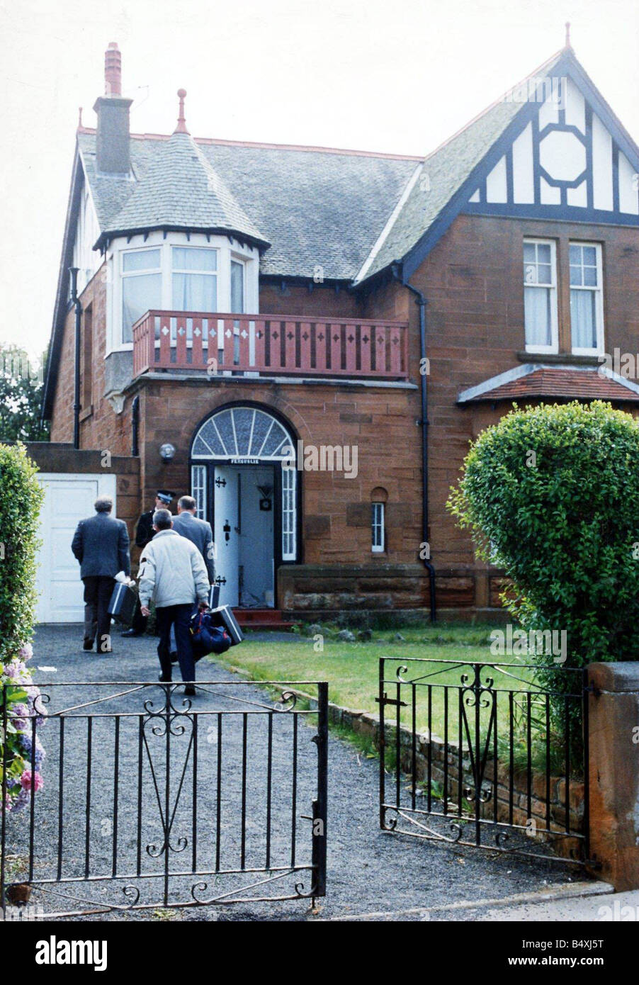 Jean Keay murder scene Prestwick 1992 house at 21 Ardare Road Prestwick