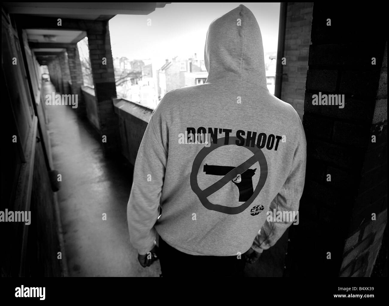 Billy Cox murder The Fenwick Estate North Clapham today. 15th February 2007 Stock Photo Alamy