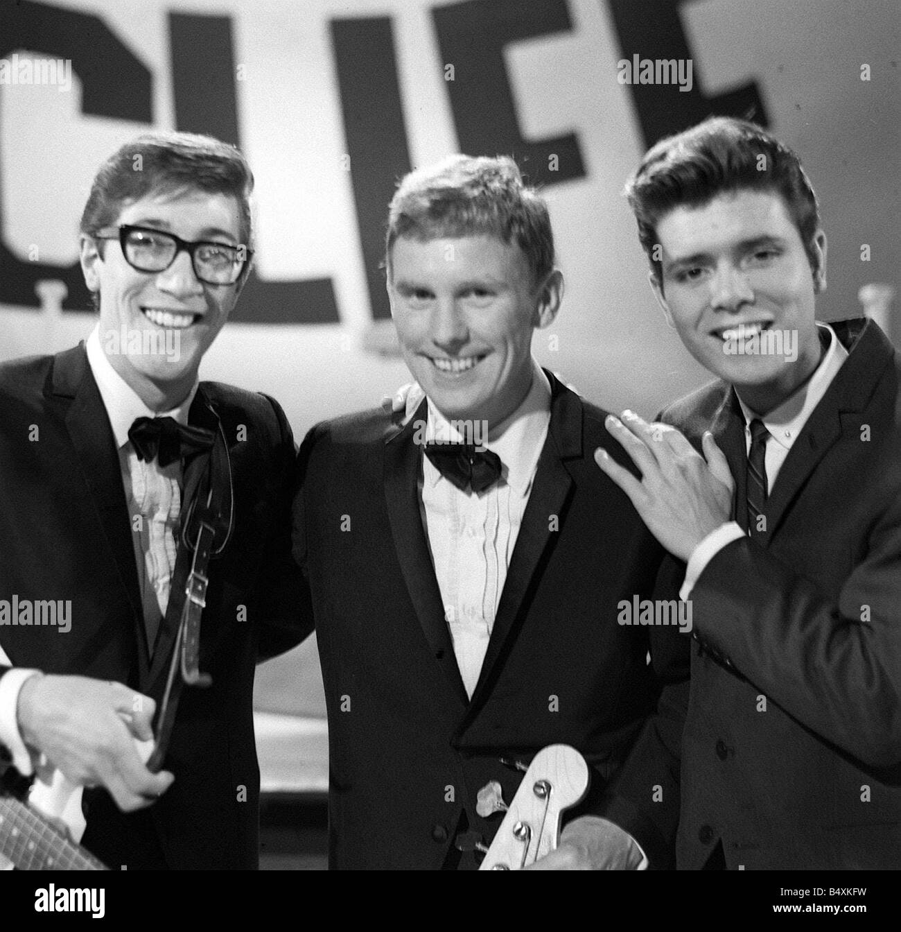 Cliff Richard and the Shadows Dec 1963 Music Stock Photo