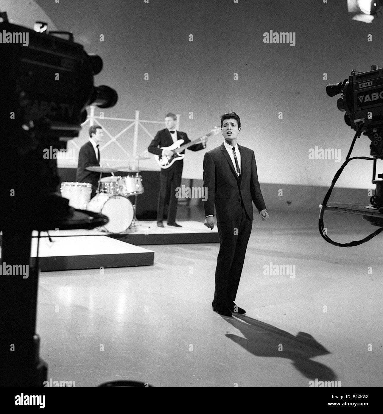 Cliff Richard and the Shadows Oct 1963 Music Stock Photo