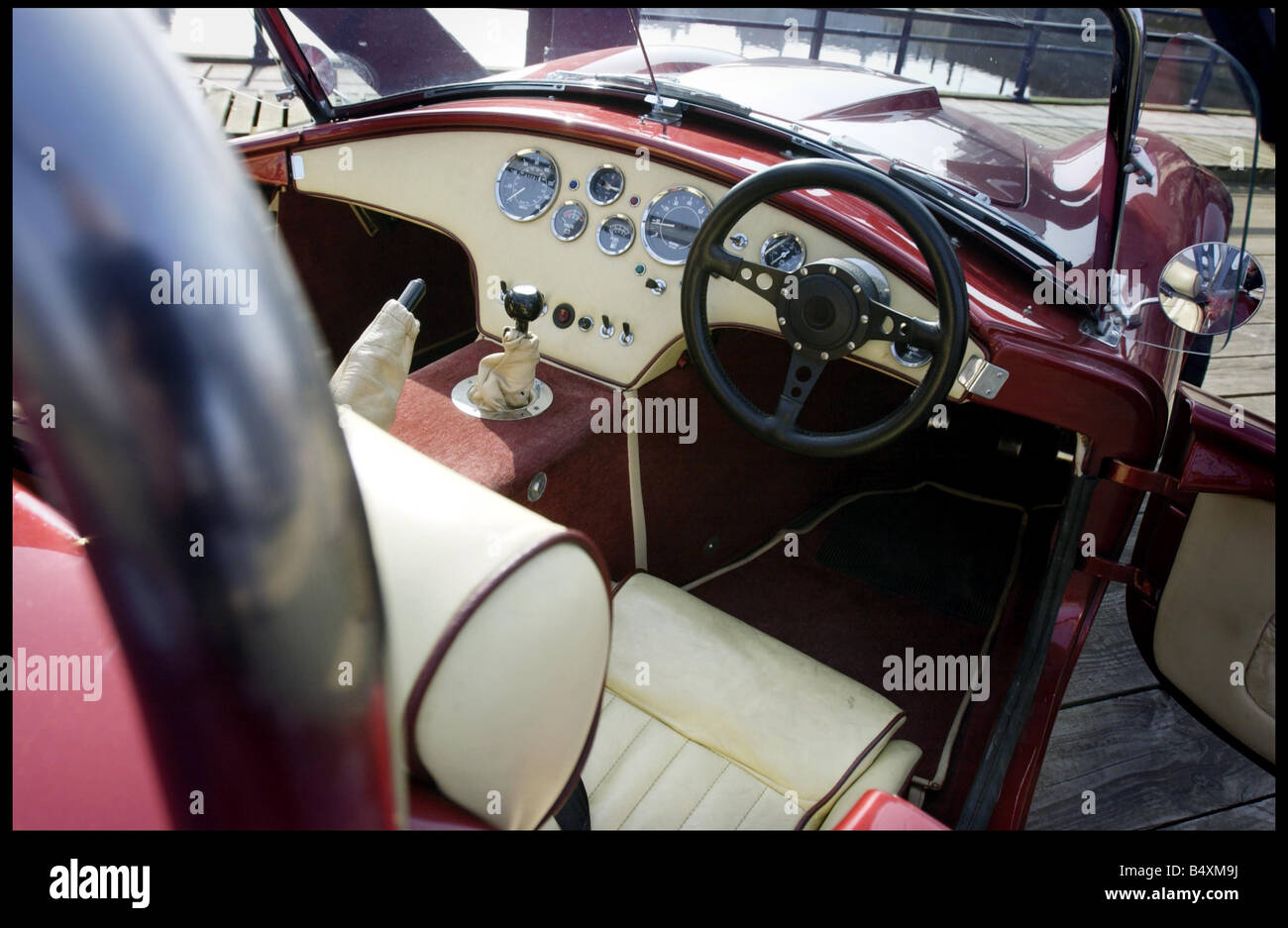 Replica AC Cobra photographed for Road Record feature Stock Photo - Alamy