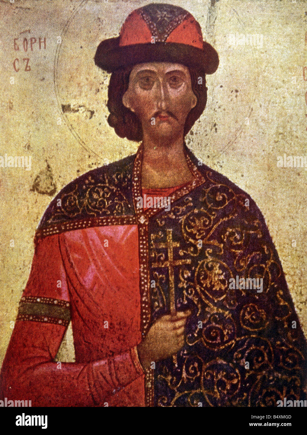 Boris, + 24.6.1015, Russian saint, son of Vladimir the Great, half ...