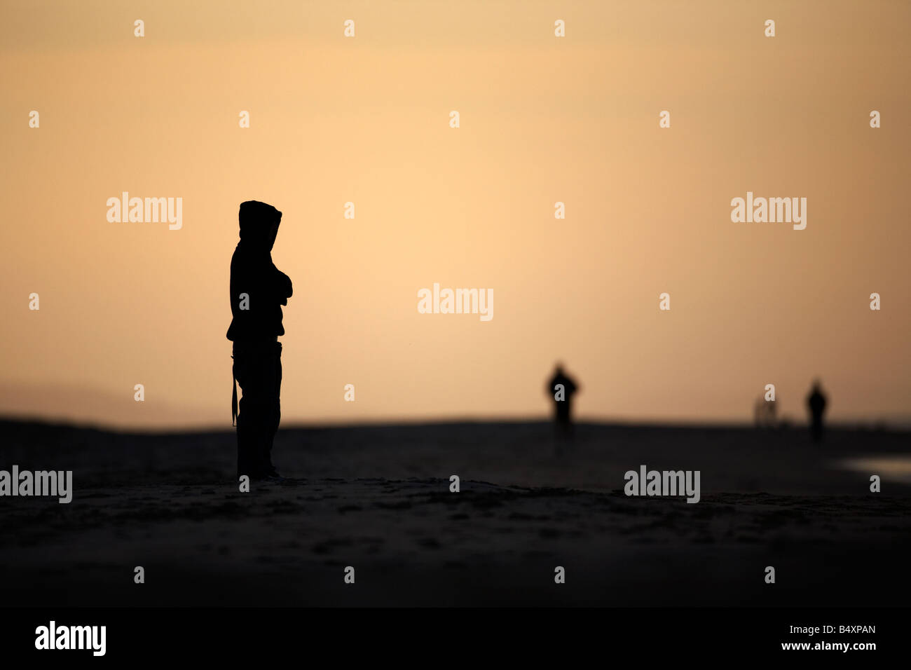 alone man sad in