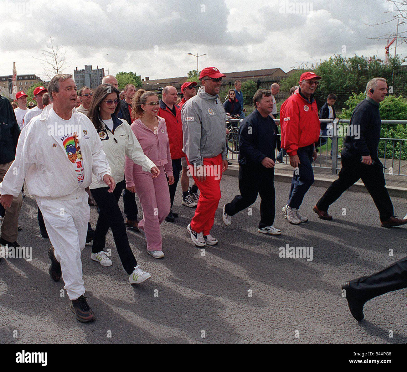 Noah s Ark Appeal walk Ian Botham Day 9 Ian on the last leg in Cardiff