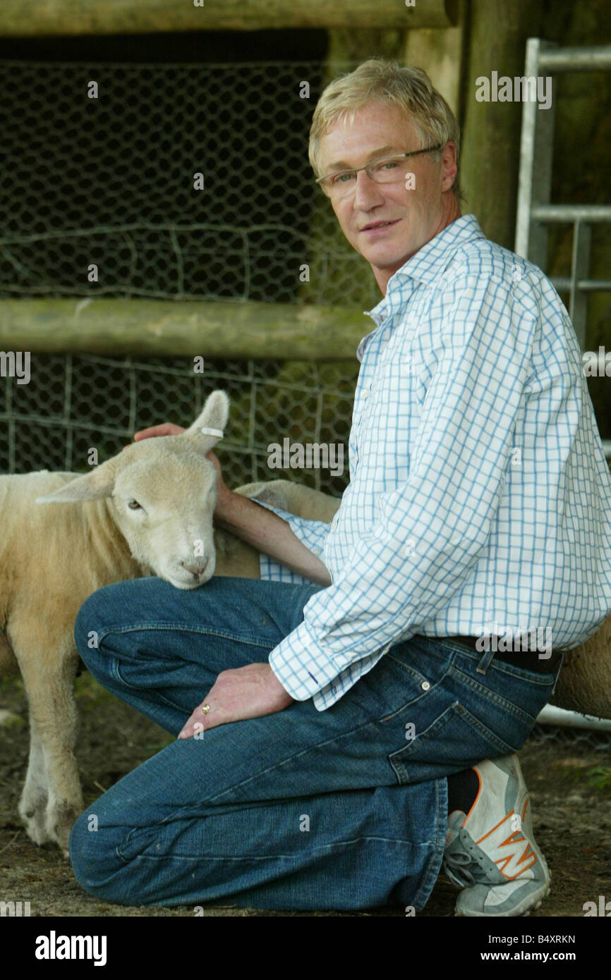 paul o grady at his home near Folkestone Kent August 2005 2000s Stock Photo