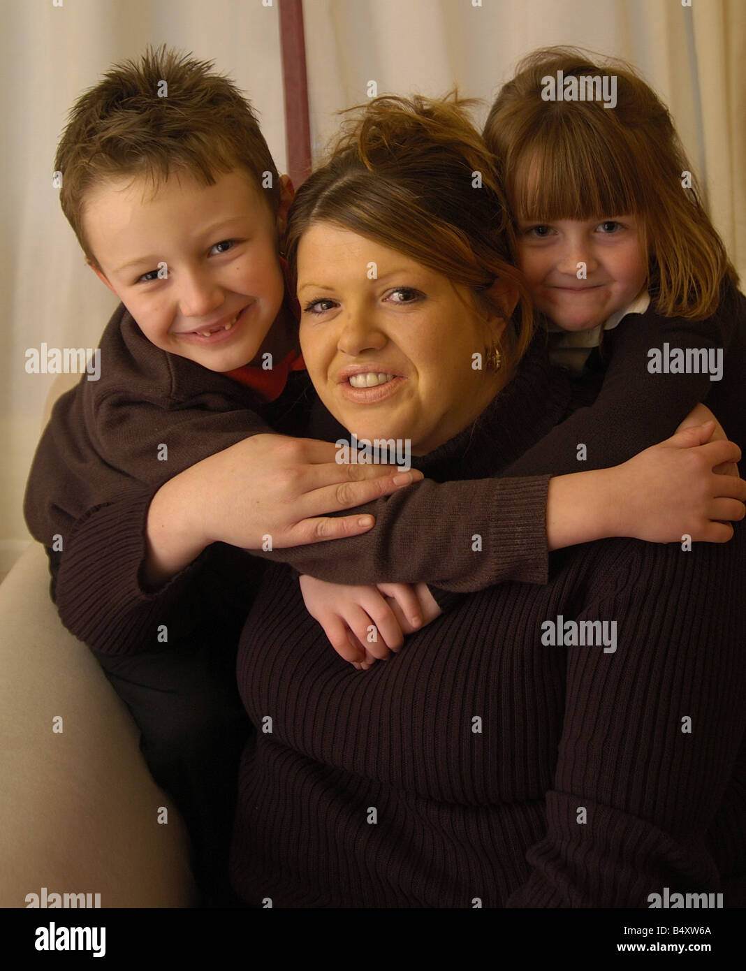 Jacob Murphy aged 5 at home in Brighouse West Yorkshire His mum Susan Murphy died after weight