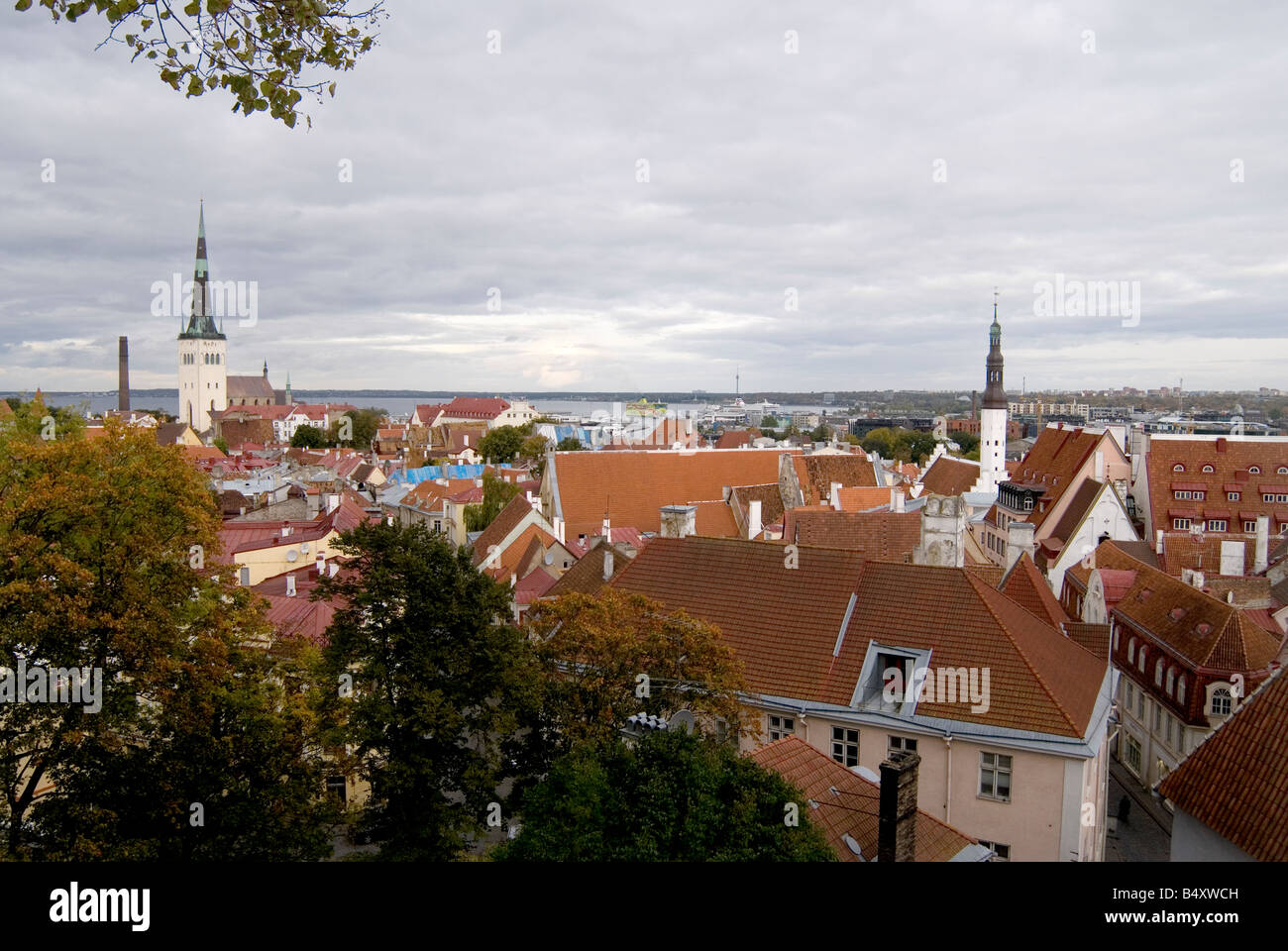 Tallinn Estonia Stock Photo Alamy