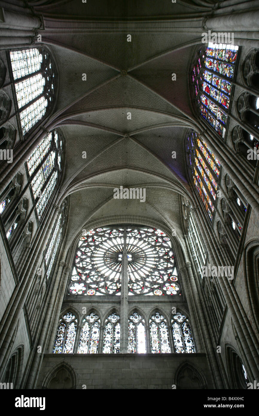 Interior view of church Stock Photo - Alamy