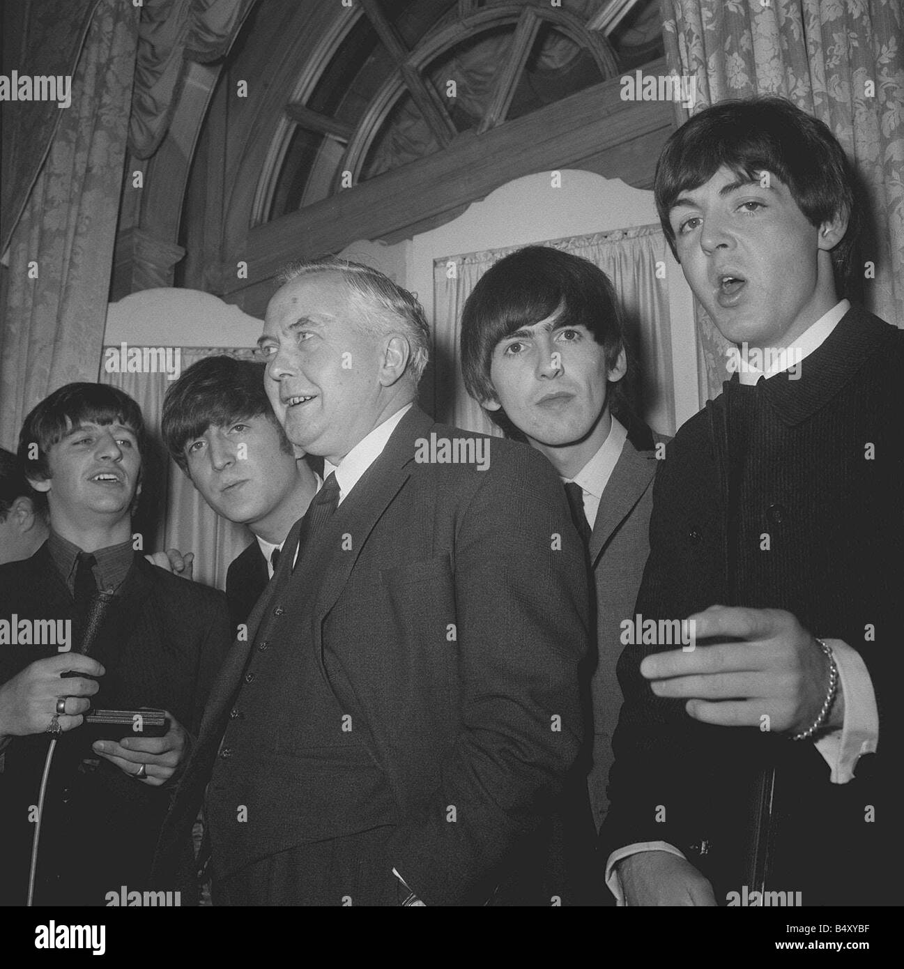 Variety Club Awards 1963 The Beatles Paul McCartney John Lennon