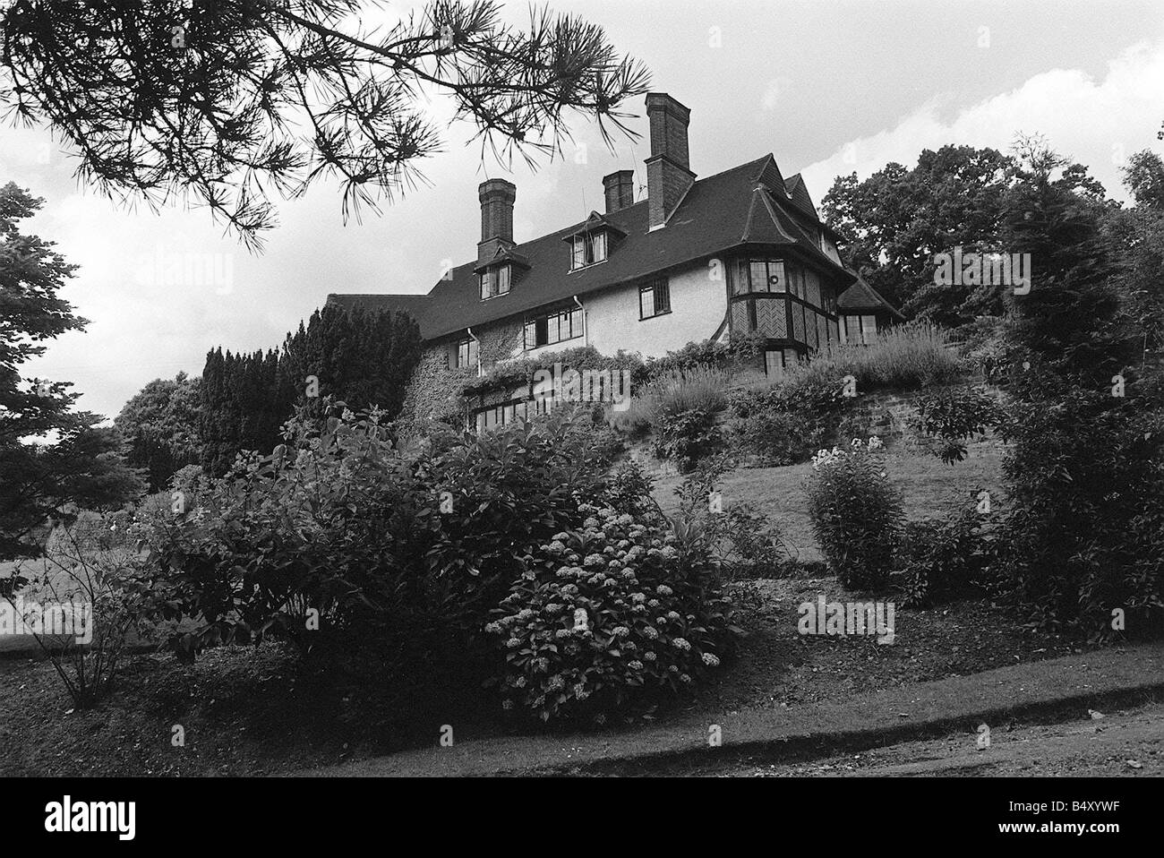 John Lennon July 1964 lead singer of The Beatles Kenmore House in