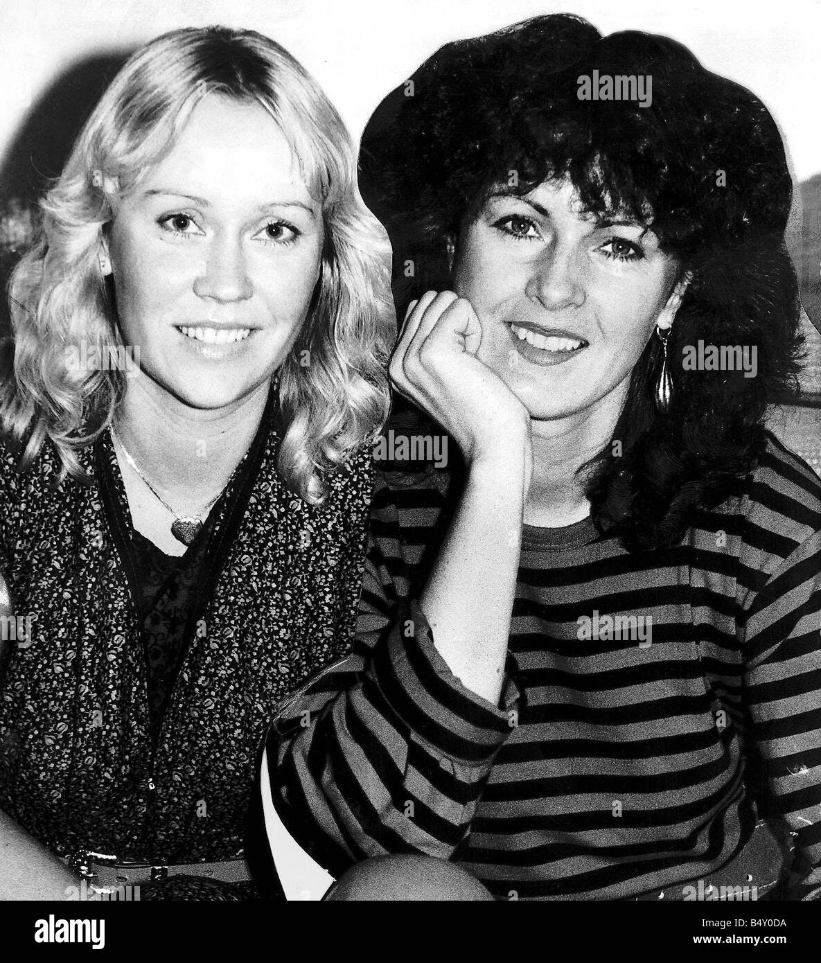 Abba pop group with Agnetha and Frida Stock Photo - Alamy