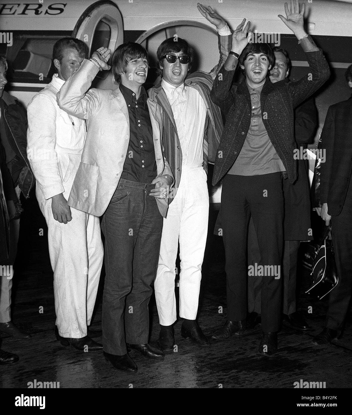 Pop Group The Beatles July 1964 John Lennon Paul McCartney Ringo