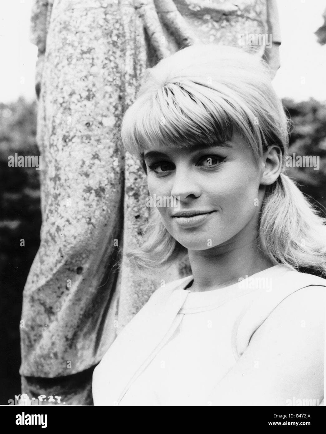 Julie Christie Actress In Her Second Film The Fast Lady 1963 Stock Photo Alamy