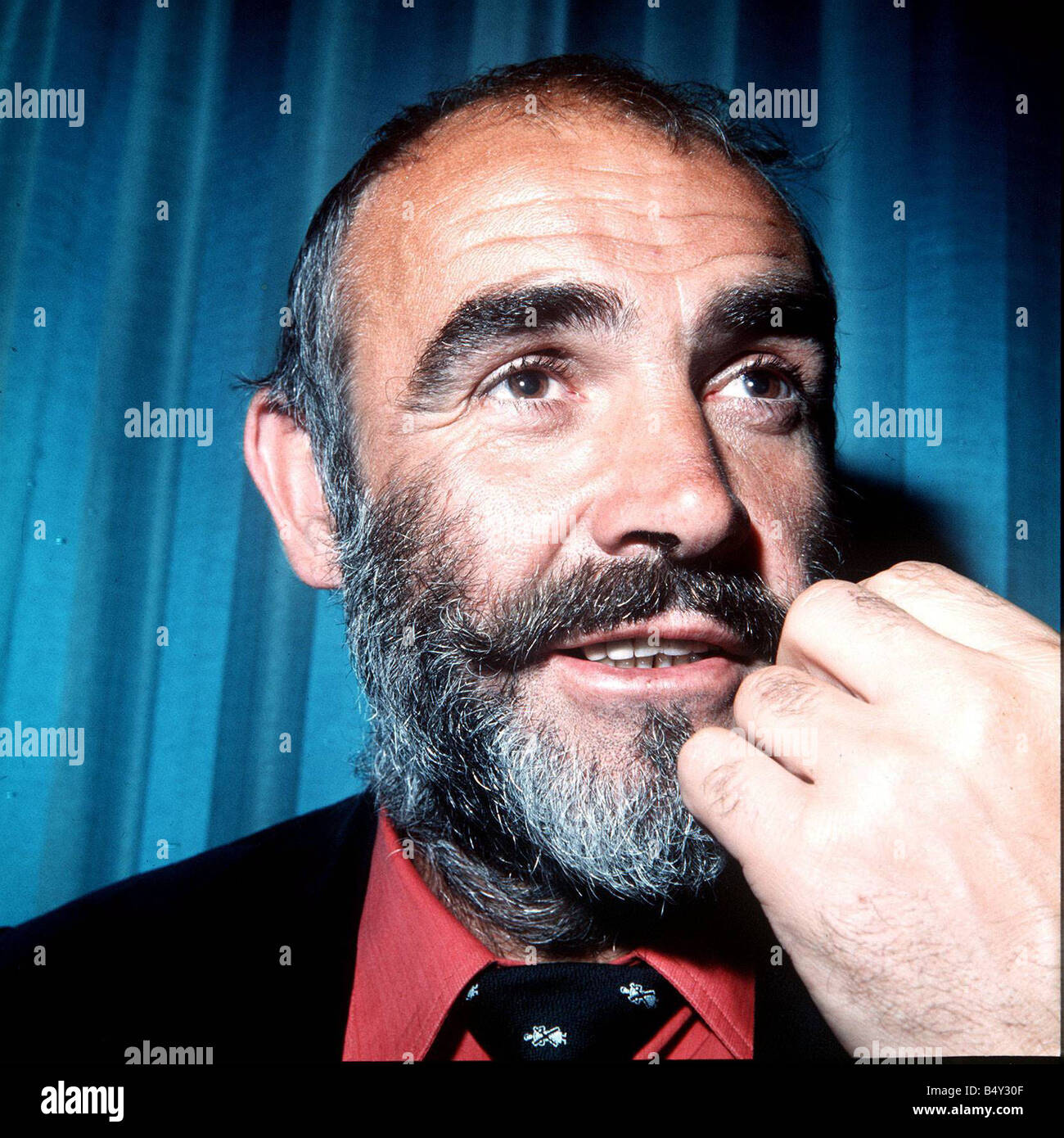 Young Sean Connery Mustache