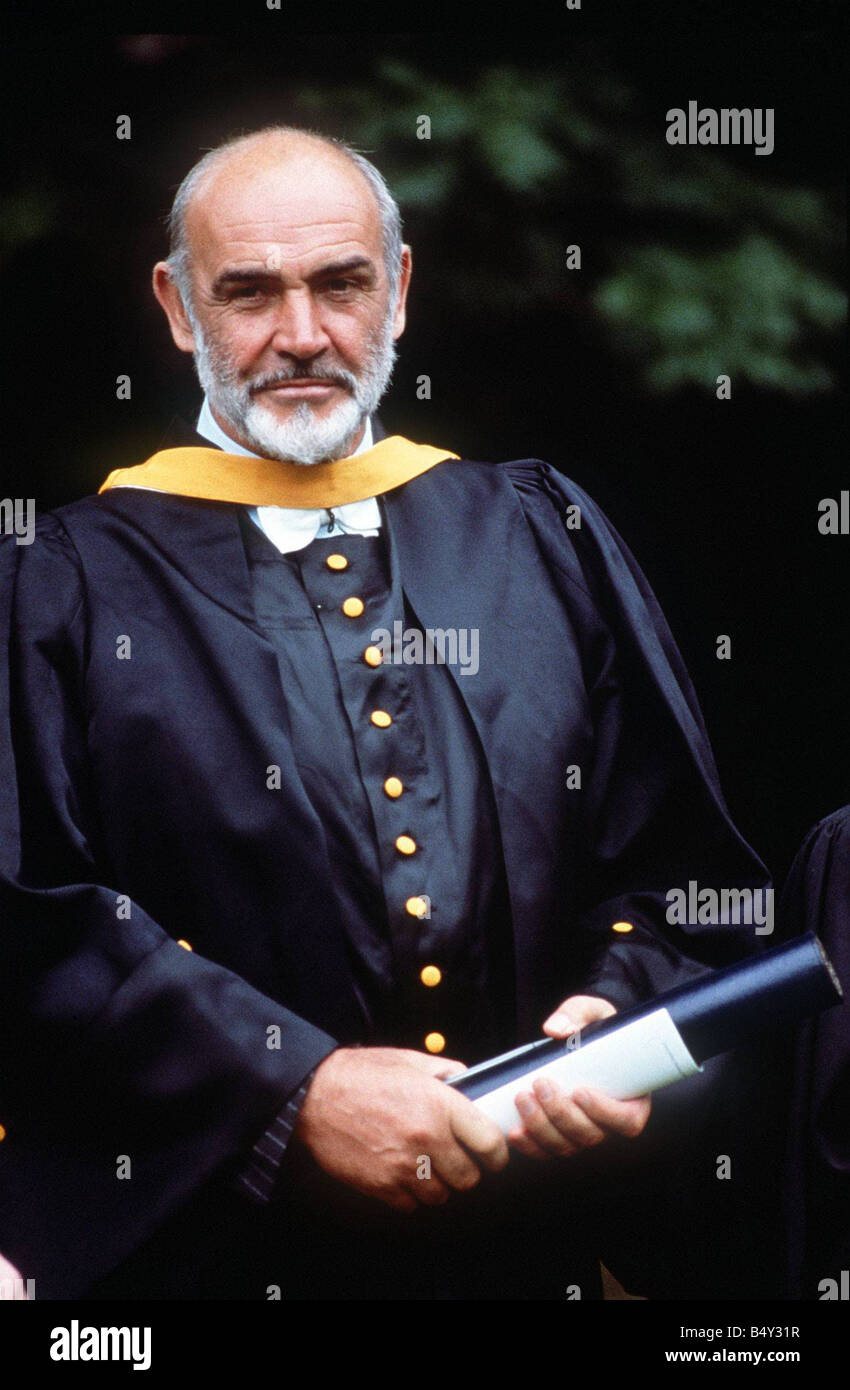 Sean Connery actor receives an Honorary Degree from St Andrews