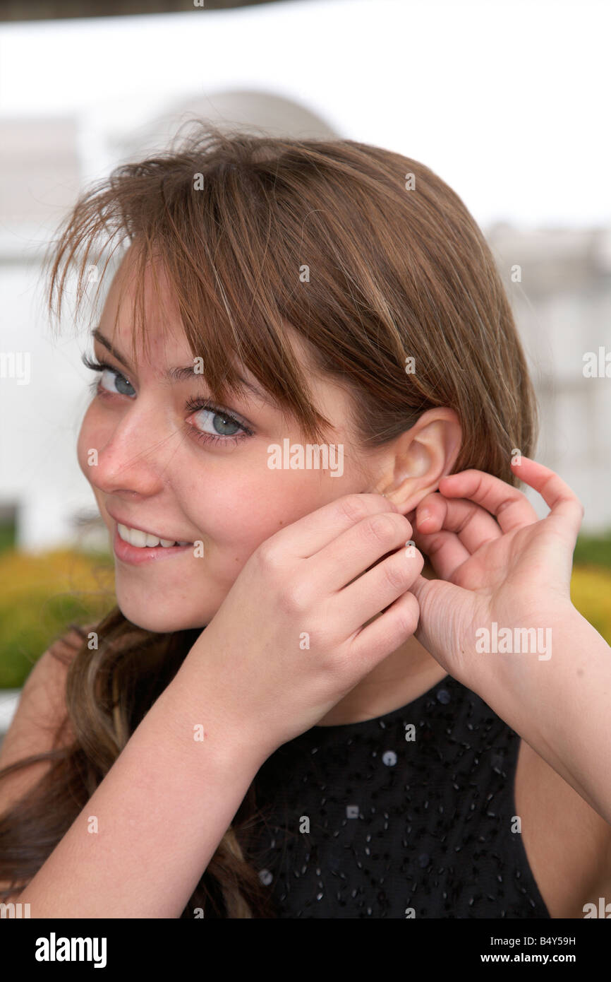 Beautiful black female student hi-res stock photography and images - Alamy