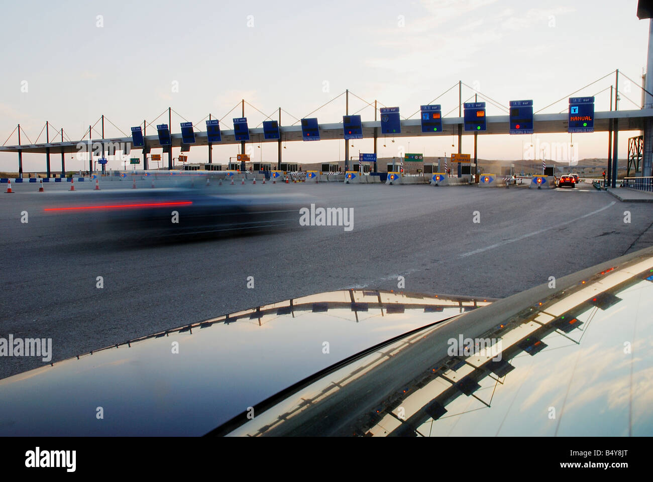 Motorway toll booth spain hi-res stock photography and images - Alamy