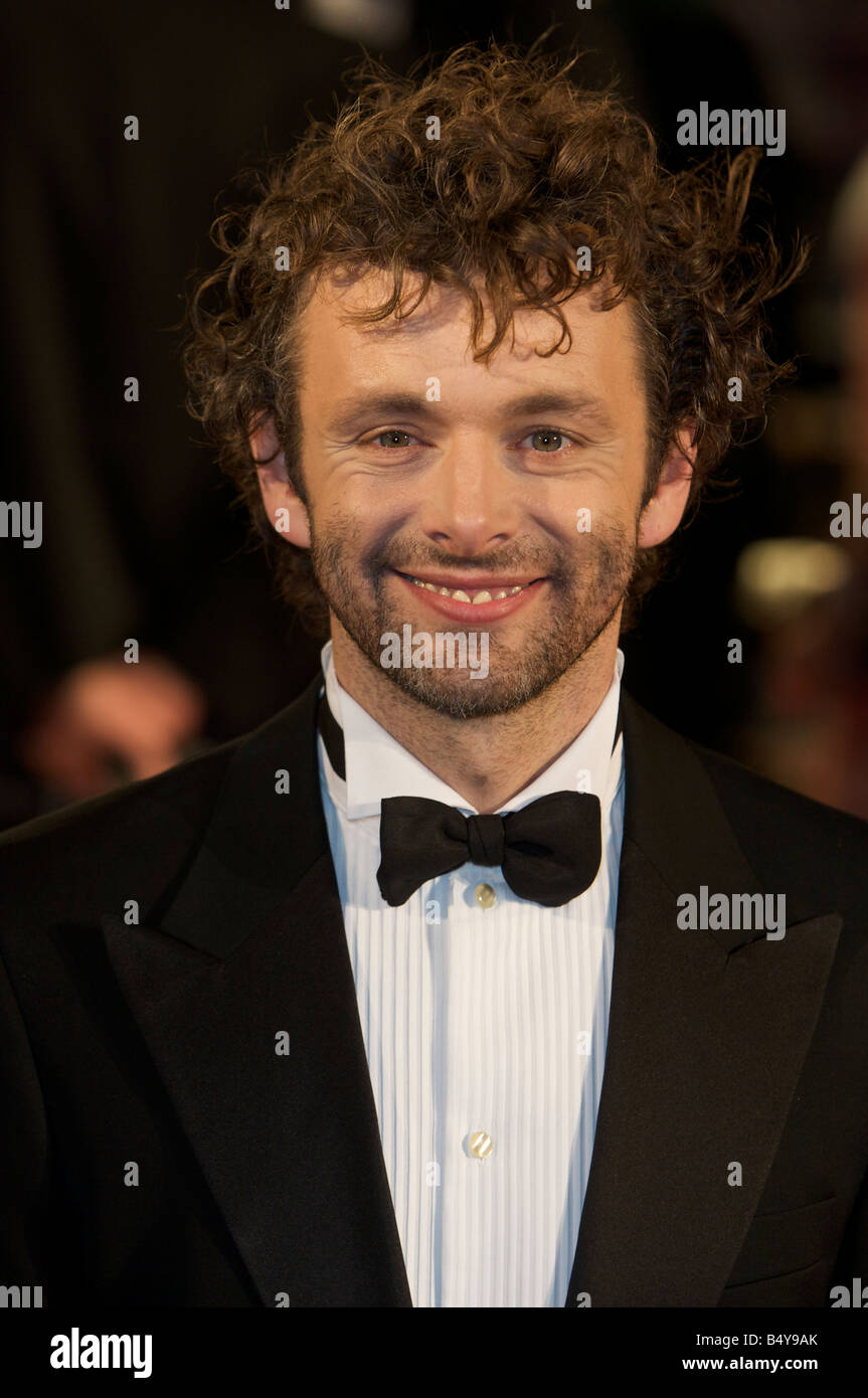 Michael Sheen Attending BFI 52 London Film Festival Opening Gala Frost Nixon Red Carpet Odeon cinema Leicester Square Stock Photo