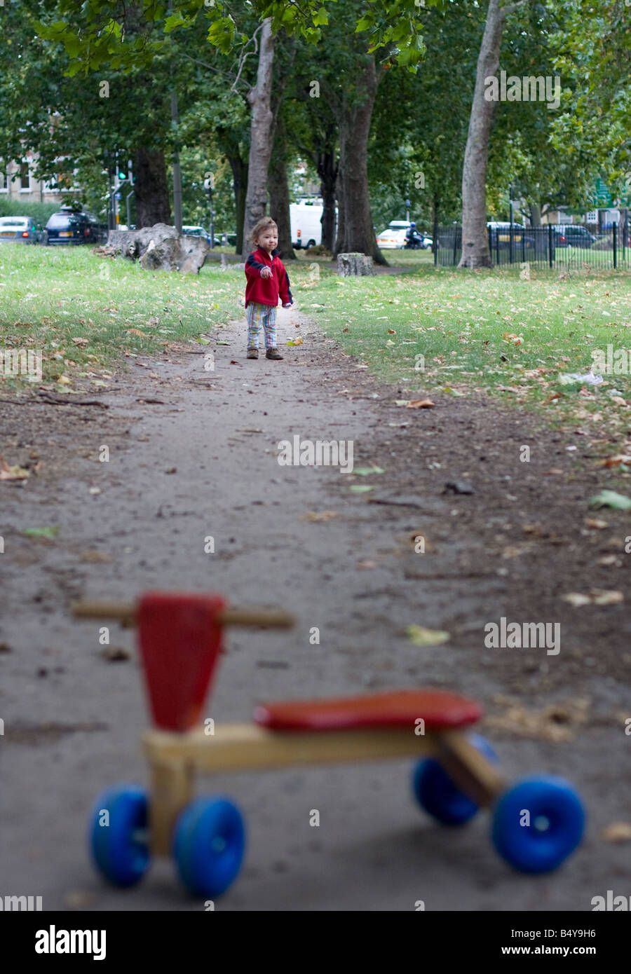 toddler's first bike Stock Photo Alamy