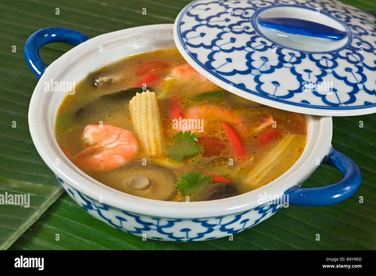 Tom yam soup Food Thailand Stock Photo - Alamy