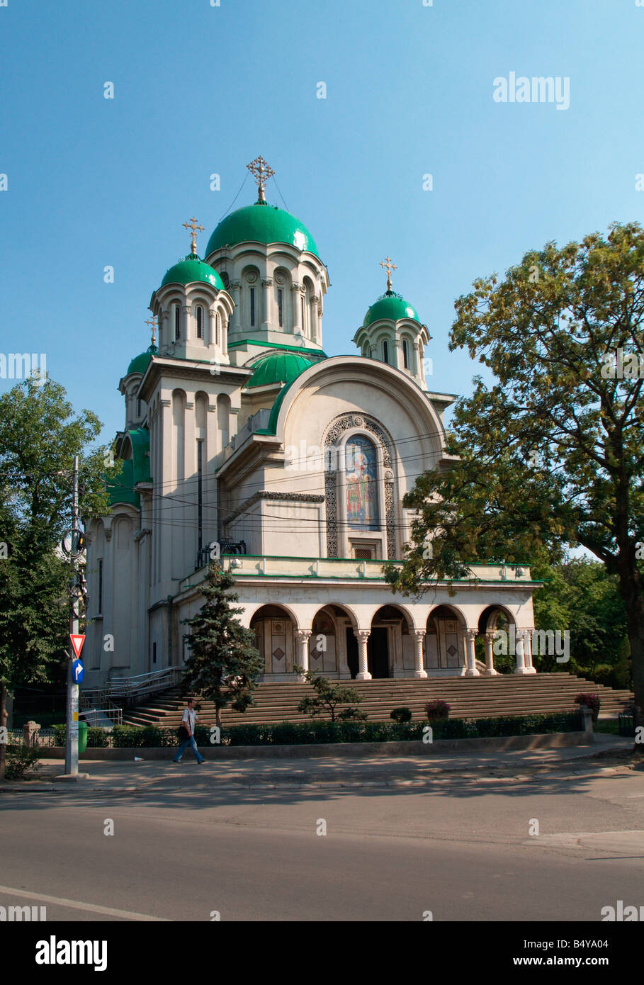 Church in Bukarest Stock Photo