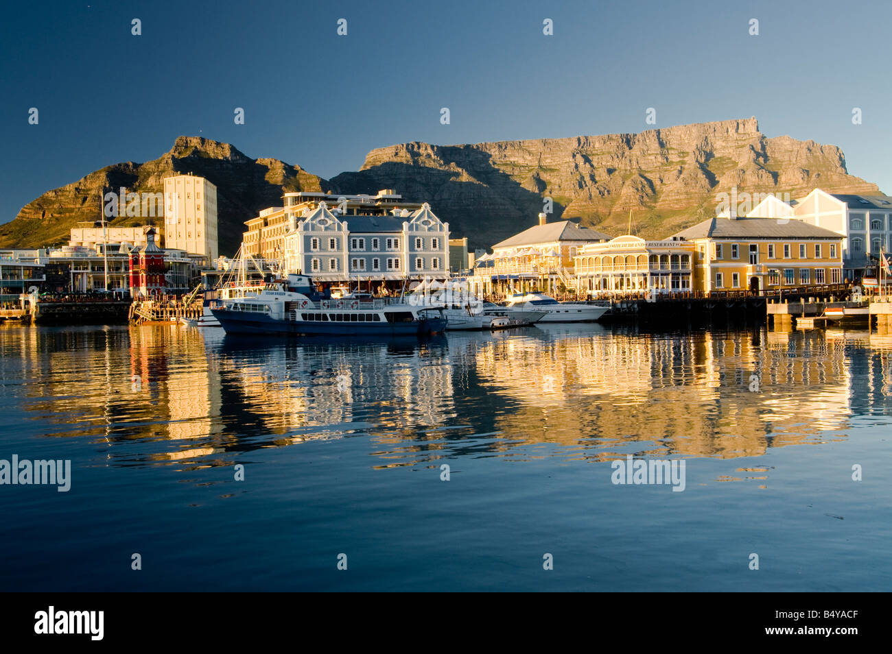 Waterfront, Table Mountain, Cape Town, Western Cape, South Africa Stock Photo