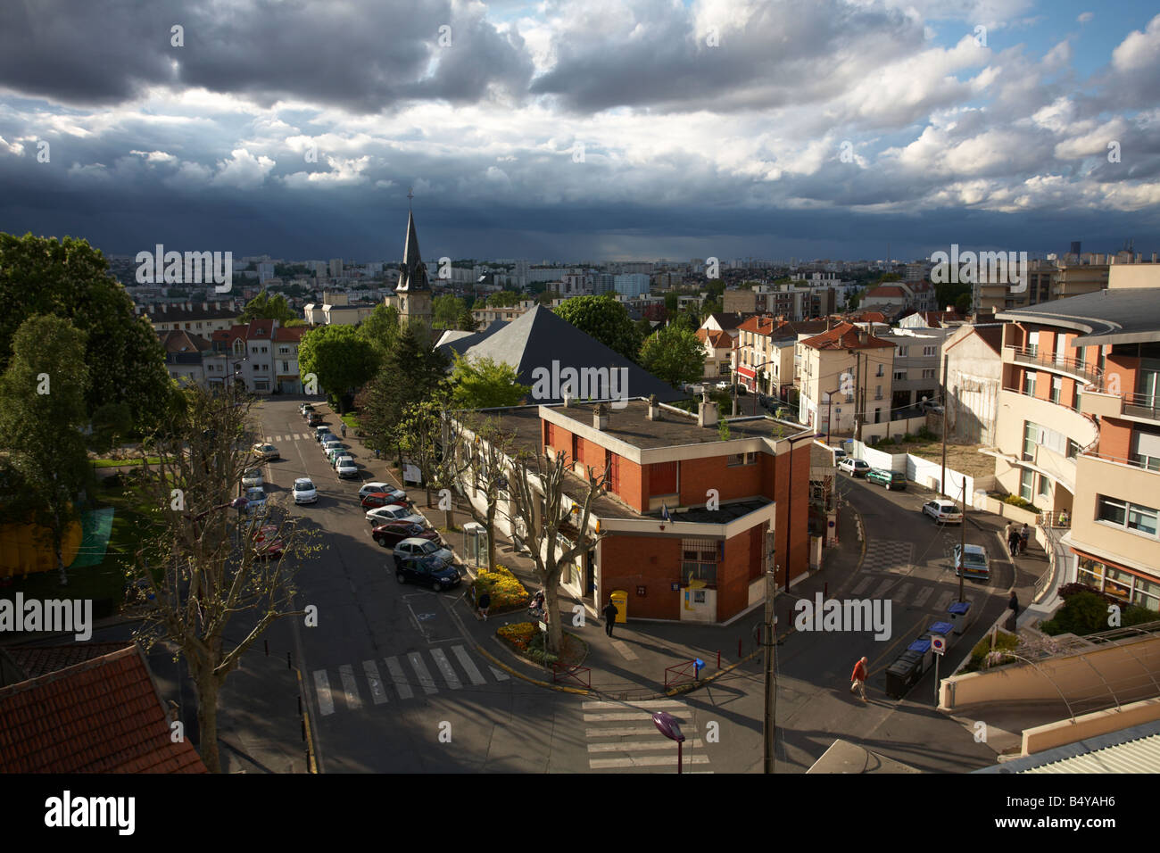 The town of L